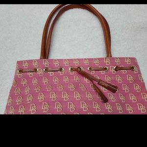 Pink monogram dooney and bourke, excellent condition